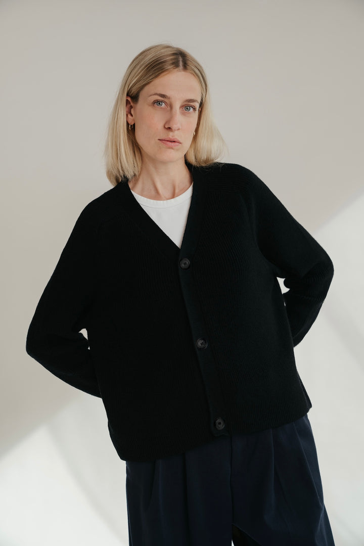 Strickjacke aus Wolle (Merino)