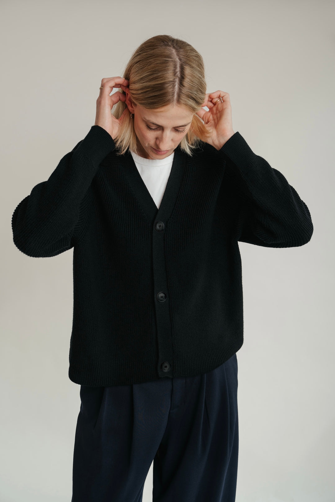Strickjacke aus Wolle (Merino)