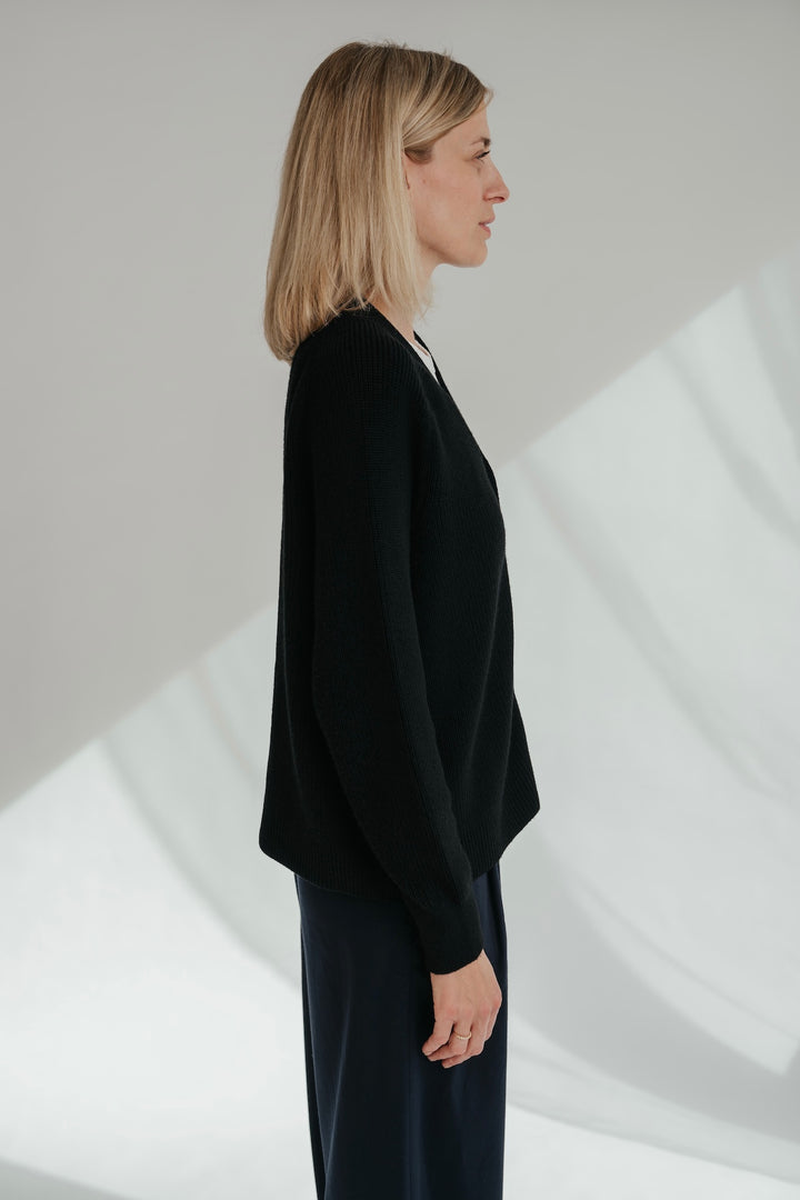 Strickjacke aus Wolle (Merino)