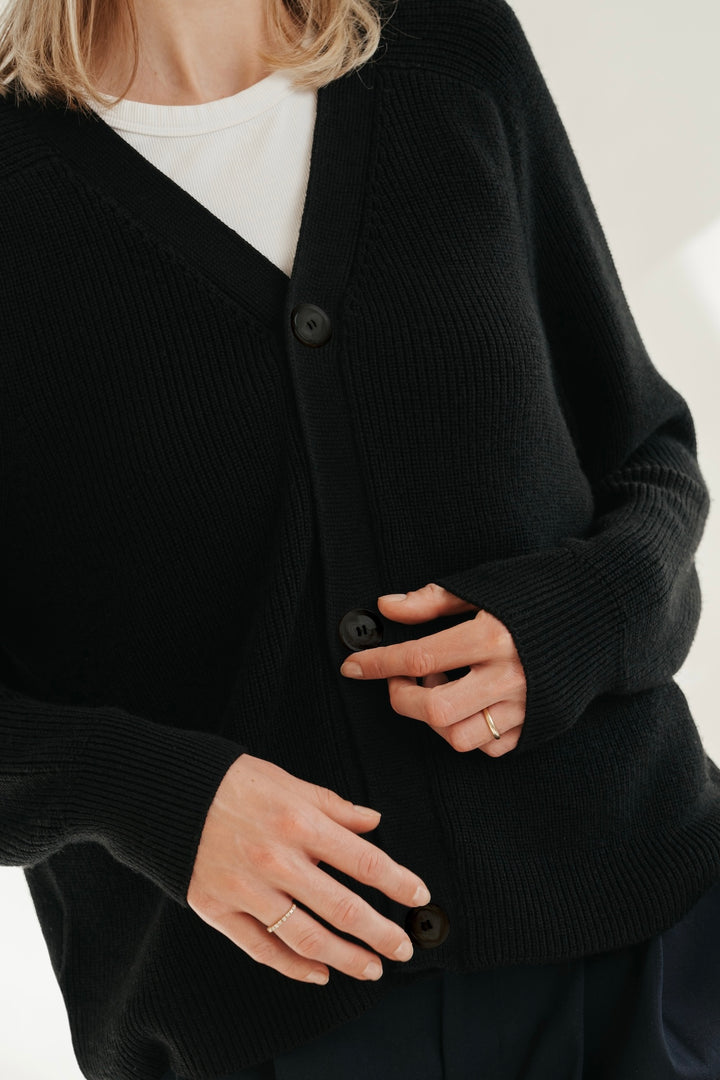 Strickjacke aus Wolle (Merino)