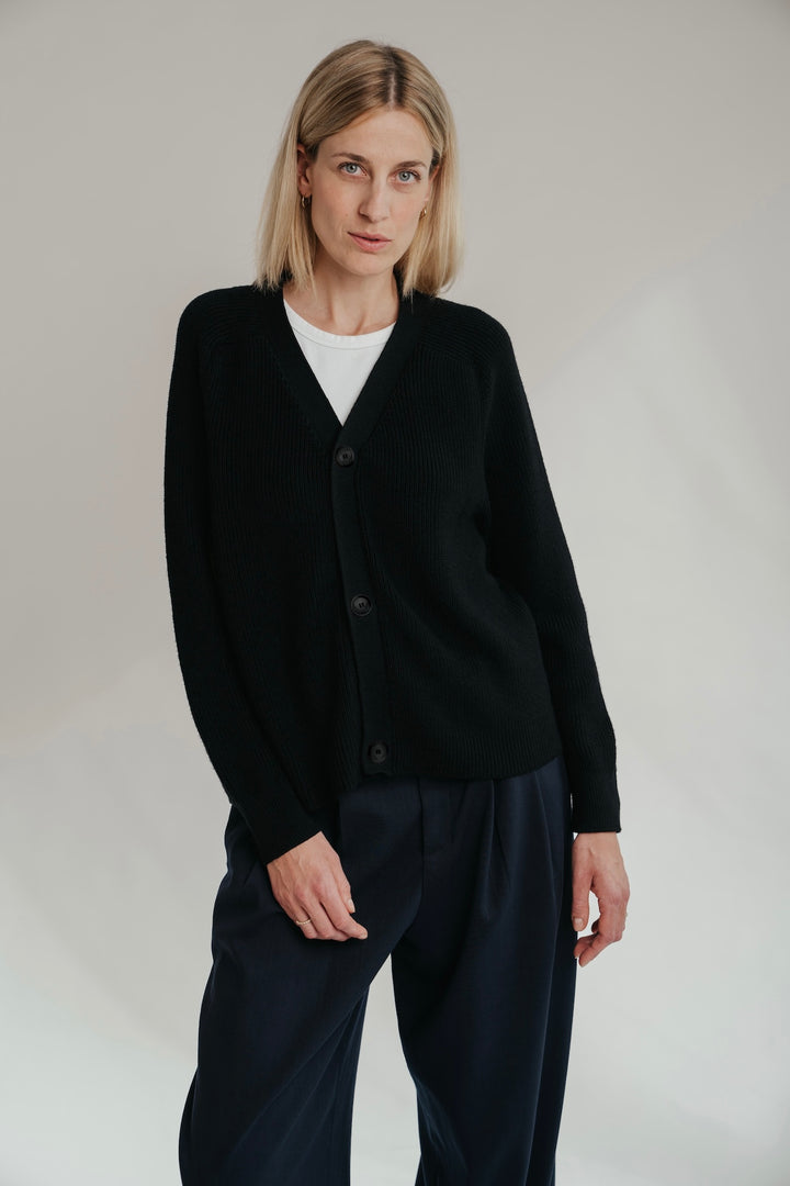 Strickjacke aus Wolle (Merino)